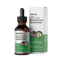 Complément Herbal de Soutien Immunitaire : Gouttes d'Échinacée et Bêta-Glucane pour la Saison Froide – Améliore l'Immunité – Échinacée Liquide pour Enfants et Adultes