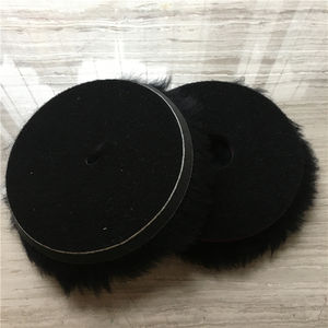 Tampon de polissage en <span class=keywords><strong>laine</strong></span> mérinos blanche de 5 pouces à prix de gros - Product Image 4