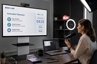 Pantalla Interactiva Inteligente 4K HD de 55/65/75 Pulgadas, Pizarra Digital Multitáctil para Salas de Reuniones y Educación