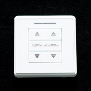 Transmisor inalámbrico montado en la pared o conectado a la pared, Motor tubular, MOTOR DE CORTINA, <span class=keywords><strong>interruptor</strong></span> de bajo voltaje, doble canal - Product Image 2