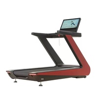 Tapis de course Commercial avec capteur de fréquence cardiaque écran tactile et TV hengqing équipement de fitness équipement aérobique tapis de course