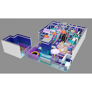 Equipo de juegos infantiles para parques de atracciones, juegos infantiles comerciales para interiores, equipo de juegos blandos, castillo inflable para niños - Product Image 6