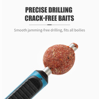 Outil de pêche à la carpe pour la préparation des appâts, perceur de bouillettes en acier inoxydable 5mm 7mm, outil de fabrication d'hameçons, accessoires pour montages de carpe