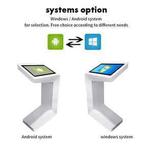 Kiosque intelligent de 27 pouces pour hôtel, aéroport, enregistrement et départ automatiques, machine tactile en libre-service, consultation, contrôle de santé - Product Image 4
