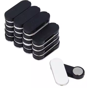 N52 Neodymium Magnetic Name Tag Badges DIY Name Tags avec ruban adhésif NDfeb Magnet Holder Block/Stick Pattern for Speakers - Product Image 3