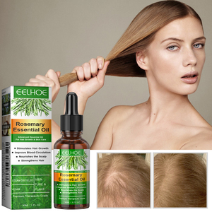Huile essentielle de romarin biologique pour <span class=keywords><strong>cheveux</strong></span> abîmés, soin nourrissant doux, stimulant la croissance des <span class=keywords><strong>cheveux</strong></span>, produit de beauté sans produits chimiques - Product Image 2