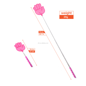 Vỉ Đập Ruồi Bằng Kính Thiên Văn Có Tay Cầm Bằng Thép Không Gỉ Vỉ Đập Bọ Lớn Làm Việc Trong Nhà Và Ngoài Trời - Product Image 2