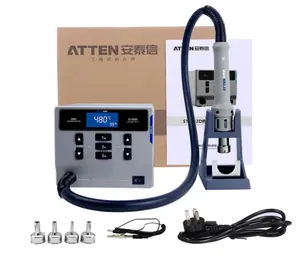 ATTEN ST-862D 1000W Hot Air Gun Intelligent Digital Display BGA Rework Station Automatic Sleep PCB Chip Repair Desoldering