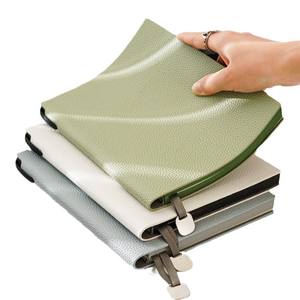 <b>A5</b> Soft Leather Thickened Lychee Pattern Thermal Binding 100 Sheets Business Notebook Gift Box Set - Product Image 1