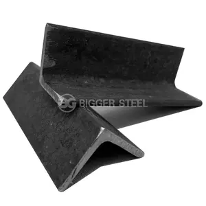 Barra de ángulo de acero al carbono Materiales de construcción estructurales Q275 S275 S275JR S275J2 Ángulo de acero negro