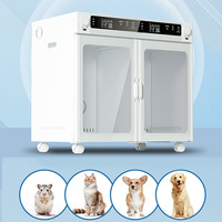 Séchoir pour animaux de compagnie Longermay Équipement pour sécher les animaux de compagnie jusqu'à 30 kg Machine pour salle sèche Armoire automatique Séchoir pour animaux de compagnie Chat Chien Séchoir