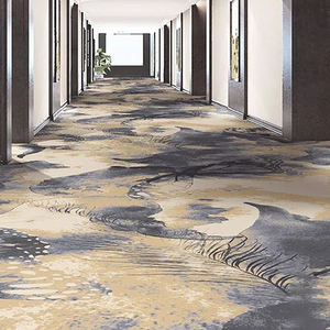 100% tapis de tapis perforé par aiguille non tissée de polyester pour les tapis modernes de salon - Product Image 1