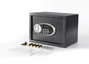 Chất lượng an toàn kỹ thuật số điện tử tiền hộp nặng tiền an toàn hộp LCD Bảng điều chỉnh khóa điện tử an toàn - Product Image 6