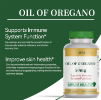 Complément Herbal Premium pour Adultes à 90% de Carvacrol, Formule Concentrée, OEM KOSHER, Soutien Digestif, Gestion de l'Énergie, Huile d'Origan