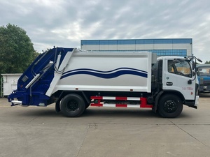 Camion à ordures compacteur à chargement arrière 4x2, manuel, diesel, Euro 5, véhicule de collecte des déchets - Product Image 4