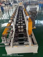 Machine de profilage à rouleaux entièrement automatique et à taille réglable pour poutres, montants et rails en acier léger, best-seller