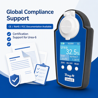 Digital DEF AdBlue Refractometer 0 to 58 Percent with ATC for BS6 Trucks Fleets Workshops and Urea Production Quality Control