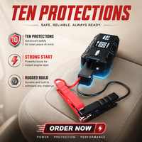 Harga Grosir Murah Jump Starter Mobil Truk 4000A dengan Pompa Udara Ganda, Power Bank, Lampu LED, dan Kabel Jumper Portabel