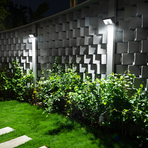 PIR 센서가 장착된 스마트 태양광 실외 벽등, 이중 색온도, 배선 불필요 - Product Image 5