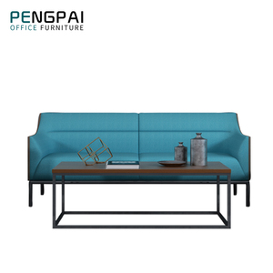 Ultimo design stile europeo blu VIP room pu ufficio <span class=keywords><strong>divano</strong></span> per la vendita della banca centro mobili per ufficio - Product Image 4