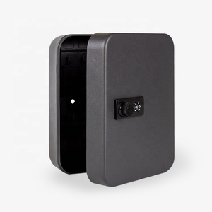 AJF Nouveauté : <span class=keywords><strong>Armoire</strong></span> murale numérique <span class=keywords><strong>électronique</strong></span> étanche à 3 chiffres en acier laminé à froid noir pour <span class=keywords><strong>gestion</strong></span> <span class=keywords><strong>de</strong></span> <span class=keywords><strong>clés</strong></span> à combinaison - Product Image 2