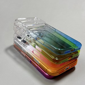 Coque de téléphone transparente dégradée en PC antichoc pour <span class=keywords><strong>iPhone</strong></span> 17 16 <span class=keywords><strong>Pro</strong></span> <span class=keywords><strong>Max</strong></span> 15 14 13 - Product Image 4