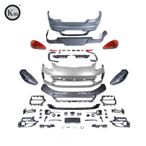KM For 11-16 Panamera 970 Nâng Cấp 971.2 Turbo <span class=keywords><strong>S</strong></span> Bộ Cản Trước Thân Xe Đèn Pha 970.2 Kiểu Cản Sau - Product Image 1