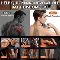 Eveekon Nouvelle Grattoir de Massage Électrique, Outil de Massage Musculaire Multifonctionnel, Grattoir Couteau à Fascia pour Masseur Fascial