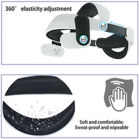 Pour Quest 2 M2 Halo sangle améliore le confort et réduit la sangle de tête accessoire VR avec sangle réglable pour Meta quest 2