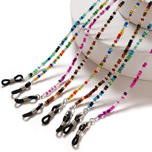 Chaîne de <span class=keywords><strong>lunettes</strong></span> <span class=keywords><strong>tendance</strong></span> européenne et américaine avec perles, <span class=keywords><strong>cordon</strong></span> pour <span class=keywords><strong>lunettes</strong></span> de soleil - Product Image 1