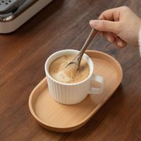 Plateau de service en bois massif fait main, compatible lave-vaisselle, style moderne, pour la maison et la cuisine, matériau durable