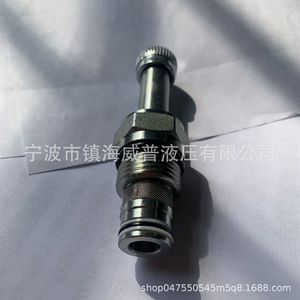Vanne solénoïde DHF10-228L, à deux voies, normalement fermée, à cartouche filetée, vanne hydraulique en acier au carbone - Product Image 5