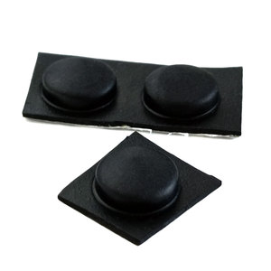 Piedini <span class=keywords><strong>in</strong></span> <span class=keywords><strong>Gomma</strong></span> Rotondi <span class=keywords><strong>in</strong></span> Silicone 10*4mm con Adesivo Integrato - Product Image 3