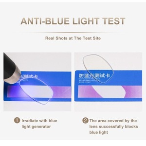 Lunettes de lecture pour hommes +1.0 +4.0, utilisation professionnelle, monture métallique pliable, optique, anti-lumière bleue, presbytie, <span class=keywords><strong>verres</strong></span> transparents, durables - Product Image 5