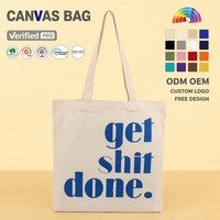 Sac fourre-tout en toile avec citation motivante personnalisée, sac à bandoulière en coton réutilisable écologique pour femmes, mode quotidienne