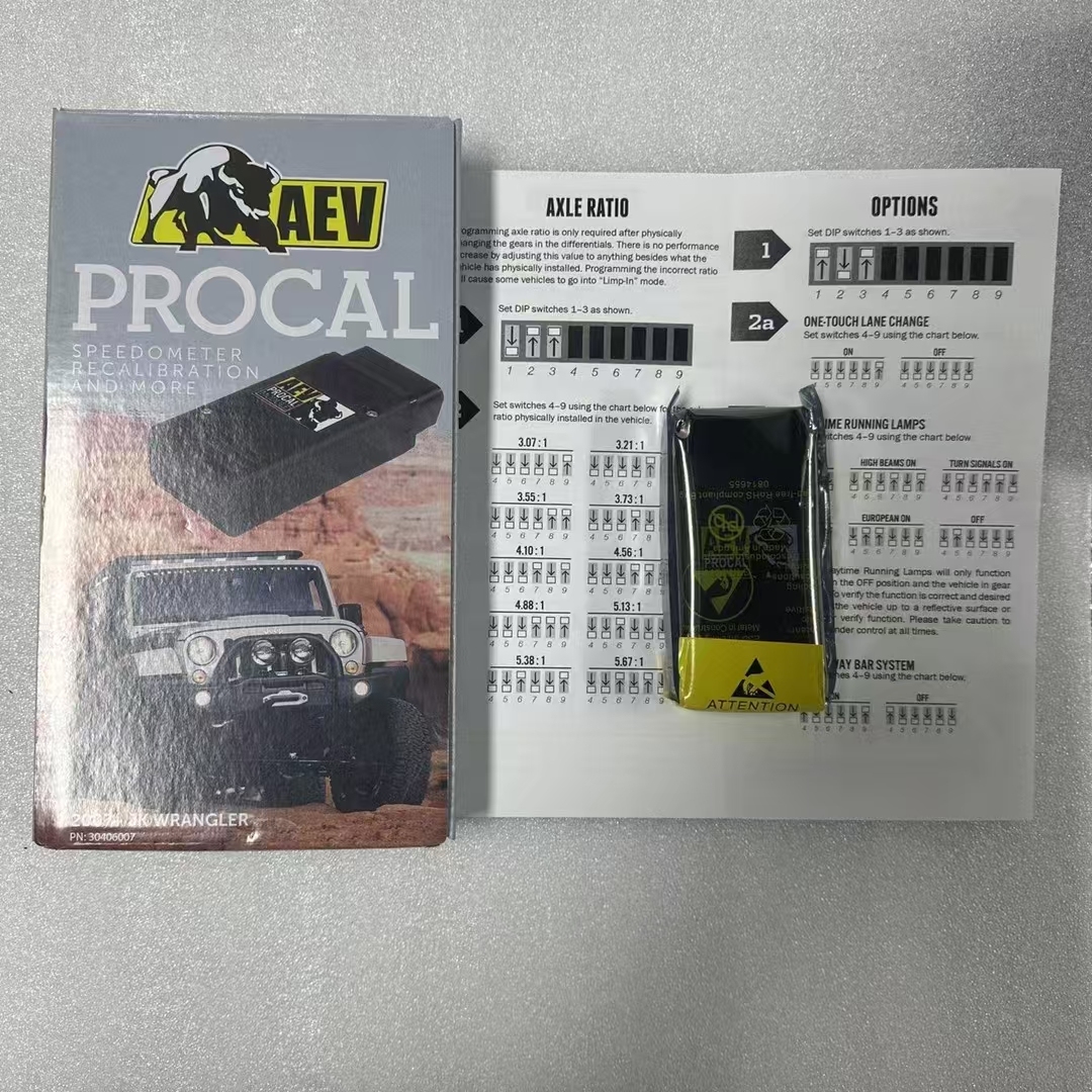 AEV Procal untuk Jeep Wrangler JK 07-18 JL 18-22 AEV Procal modul
