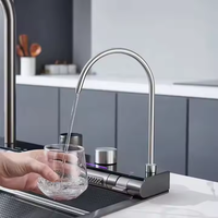 Évier de cuisine en acier inoxydable cascade de dauphin Offres Spéciales avec grand bol unique-Design moderne