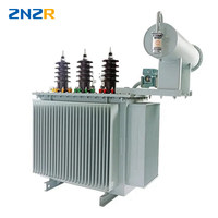 Dış Mekan Yüksek Gerilim Güç Trafosu 315KVA Trifaze 35kV~220kV 50/60Hz Yağlı Tip Güç Trafosu 415V 220V Çıkışlı