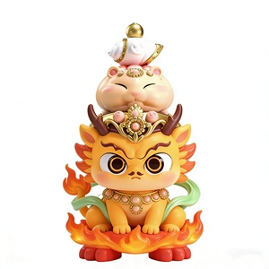 Fufutietie Wisdom Root Art, Caja Sorpresa de Resina Artesanal, Figuras Coleccionables, Adornos de Bendición Espiritual con Imán, 6 Regulares, 4 Ocultos - Product Image 3