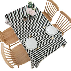 Mantel a Cuadros Minimalista Personalizado Ao Bo Wei, de Algodón y Lino, Impermeable, para Uso Doméstico - Product Image 3