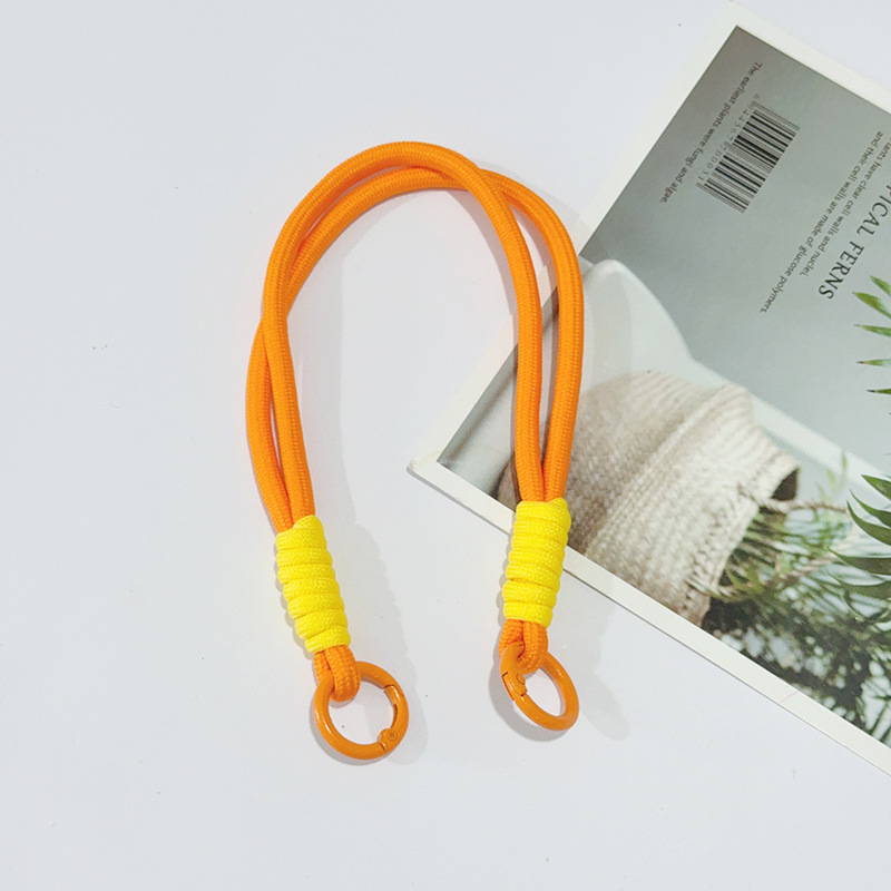 Orange with Yellow Knot