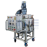 Linhe Elektrische Verwarmde 50l 100l 200l Dranksap Roestvrijstalen Mengtank Bodem Roermachine Mixer Roeren Mengmachine