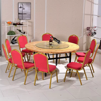 Chaise de banquet empilable moderne VIP en métal Haofa pour salon, appartement, restaurant, hôtel, bureau