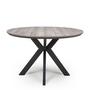 <span class=keywords><strong>Mesa</strong></span> de comedor redonda de madera MDF, <span class=keywords><strong>mesa</strong></span> de centro de salón de cocina, <span class=keywords><strong>patas</strong></span> de Metal Industrial - Product Image 2