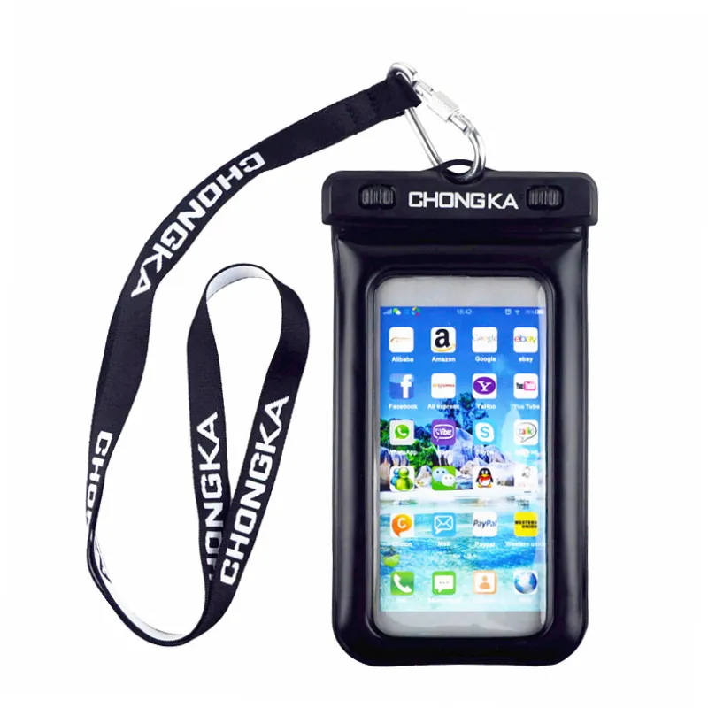 Waterproof IPX8 Floating Phone Waterproof Bag Dry Phone Pouch Case for Summer