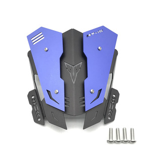 Cubierta de Instrumentos Modificada para Motocicleta CNC, Carenado de Faro, Parabrisas Delantero de Aleación de Aluminio para Yamaha MT-15 <span class=keywords><strong>2019</strong></span> 2020 - Product Image 2