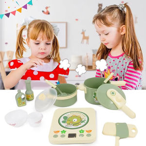 20 पीसी डायनासोर-थीम वाले बच्चों के लिए रसोई के खेल को हल्के और ध्वनि प्रभावों के साथ सेट करें - Product Image 2