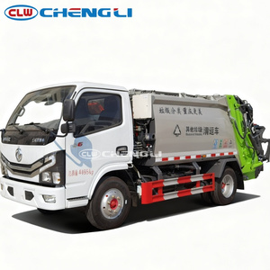 Vehículo Compactador de Residuos Sanitarios Euro 6 Estable con Tolva Triangular y Chasis Diésel Dongfeng 4X2 - Product Image 1