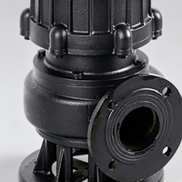 Pompe de transfert à membrane auto-amorçante industrielle en acier inoxydable, haut débit (500 L/min), haute pression (0,8 MPa) pour eau et huile