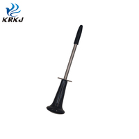 CETTIA KD756 Trocart en acier inoxydable avec manche en plastique pour perforation ruminale de vache